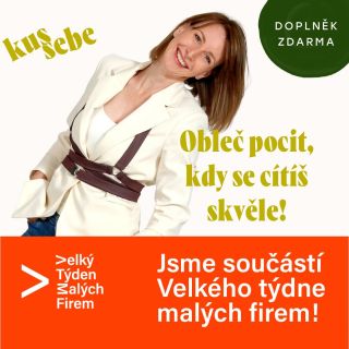 Velký týden malých firem se blíží! 🥳 🔥 V týdnu od 13. do 19.10. od nás dostaneš ke každé objednávce doplněk zdarma! 🫶...
